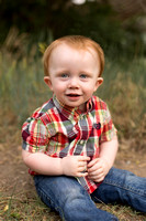 Pueblo photography company K.D. Elise Photography's image of toddler boy by the Arkansas River