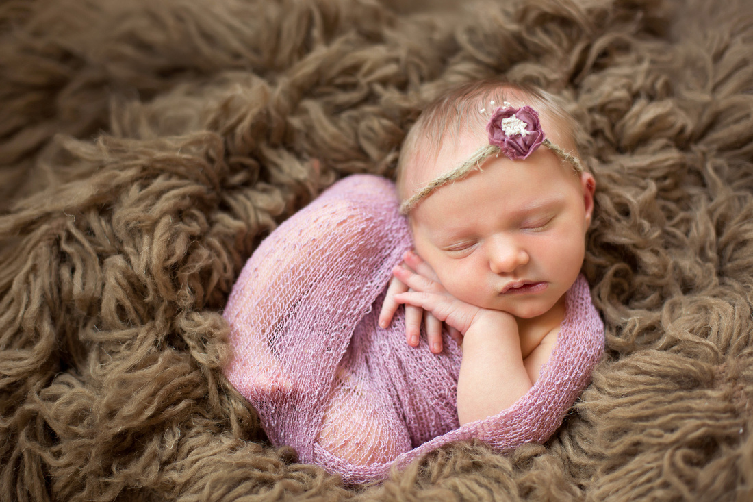 Pueblo newborn photographer, newborn baby girl.